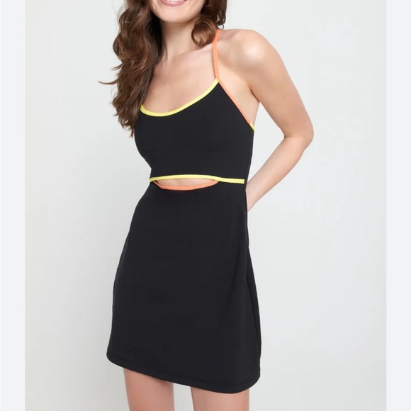 NWT Spiritual Gangster Black Active Winnie Dress Size Small - Picture 1 of 6